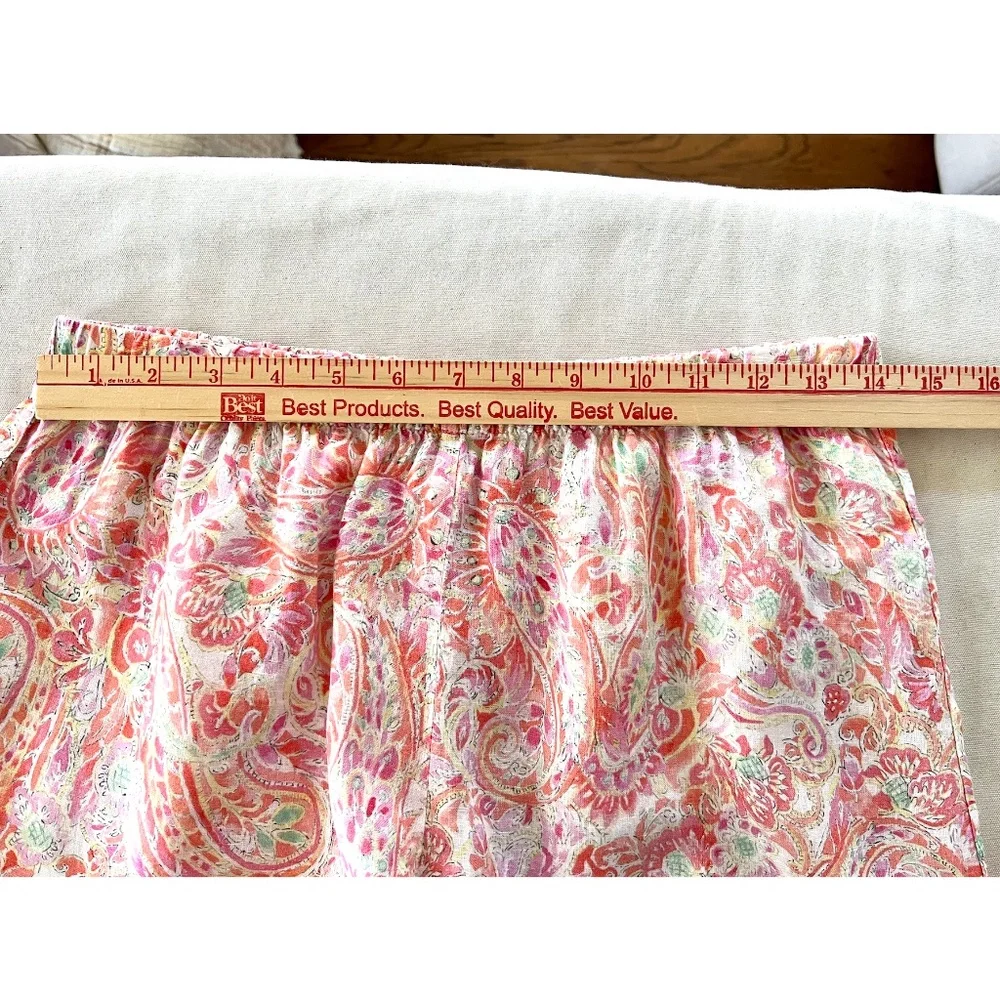 INTIMISSIMI Summer Journey Linen Short Pajamas Set - M